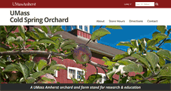 Desktop Screenshot of coldspringorchard.com